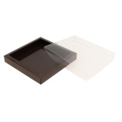 Boites trottoirs avec couvercle transparent