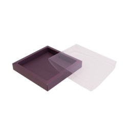 Boites trottoirs avec couvercle transparent