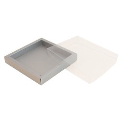 Boites trottoirs avec couvercle transparent