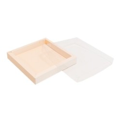 Boites trottoirs avec couvercle transparent