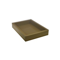 Boites trottoirs avec couvercle transparent