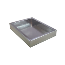 Boites trottoirs avec couvercle transparent