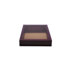 Boites trottoirs avec couvercle transparent