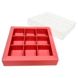 Boites trottoirs avec couvercle transparent