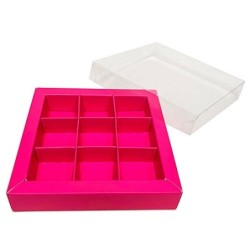 Boites trottoirs avec couvercle transparent