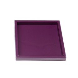 Boites trottoirs avec couvercle transparent