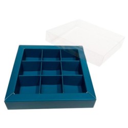 Boites trottoirs avec couvercle transparent