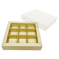 Boites trottoirs avec couvercle transparent