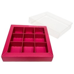 Boites trottoirs avec couvercle transparent