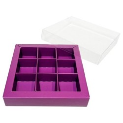 Boites trottoirs avec couvercle transparent