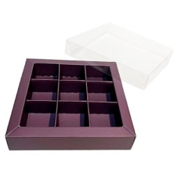 Boites trottoirs avec couvercle transparent