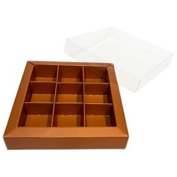 Boites trottoirs avec couvercle transparent