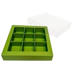 Boites trottoirs avec couvercle transparent