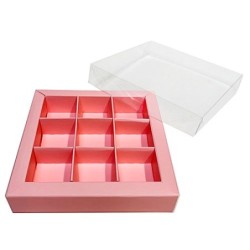 Boites trottoirs avec couvercle transparent