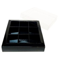 Boites trottoirs avec couvercle transparent