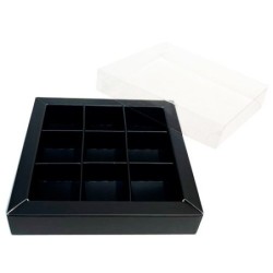 Boites trottoirs avec couvercle transparent