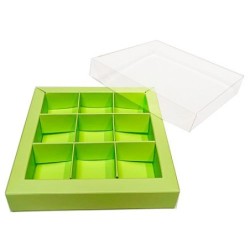 Boites trottoirs avec couvercle transparent