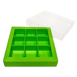 Boites trottoirs avec couvercle transparent