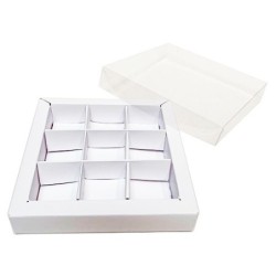 Boites trottoirs avec couvercle transparent