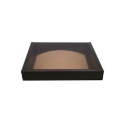 Boites trottoirs avec couvercle transparent