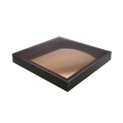 Boites trottoirs avec couvercle transparent