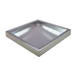 Boites trottoirs avec couvercle transparent