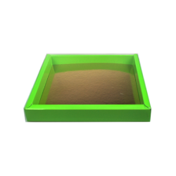 Boites trottoirs avec couvercle transparent