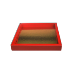 Boites trottoirs avec couvercle transparent