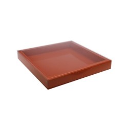 Boites trottoirs avec couvercle transparent