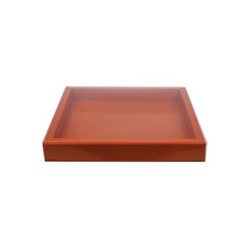 Boites trottoirs avec couvercle transparent