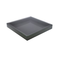 Boites trottoirs avec couvercle transparent