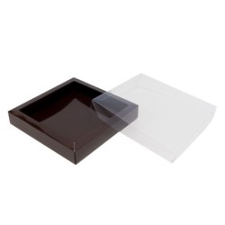 Boites trottoirs avec couvercle transparent