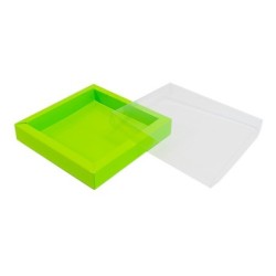 Boites trottoirs avec couvercle transparent