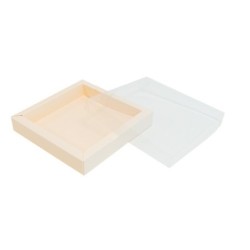 Boites trottoirs avec couvercle transparent