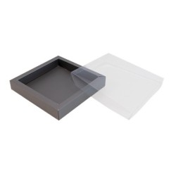 Boites trottoirs avec couvercle transparent