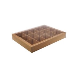 Boites trottoirs avec couvercle transparent