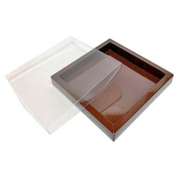 Boites trottoirs avec couvercle transparent