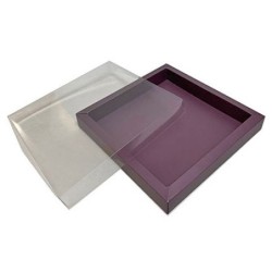 Boites trottoirs avec couvercle transparent