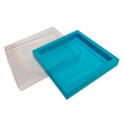 Boites trottoirs avec couvercle transparent