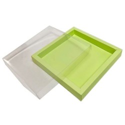 Boites trottoirs avec couvercle transparent