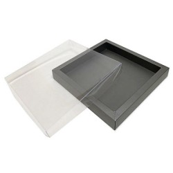 Boites trottoirs avec couvercle transparent