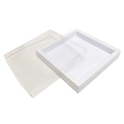 Boites trottoirs avec couvercle transparent