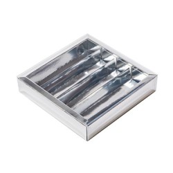 Boites trottoirs avec couvercle transparent