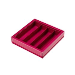 Boites trottoirs avec couvercle transparent