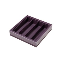 Boites trottoirs avec couvercle transparent