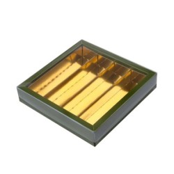 Boites trottoirs avec couvercle transparent