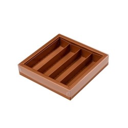 Boites trottoirs avec couvercle transparent