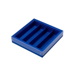 Boites trottoirs avec couvercle transparent