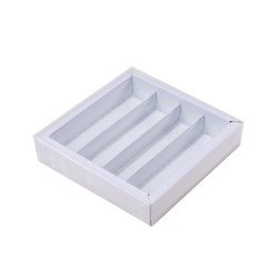 Boites trottoirs avec couvercle transparent