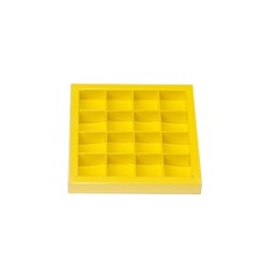 Boites trottoirs avec couvercle transparent